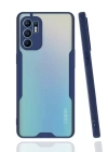 BFS  Oppo Reno 6 Kılıf Platin Silikon - Lacivert