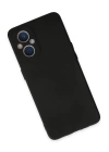 BFS  Oppo Reno 7 Lite Kılıf First Silikon - Siyah