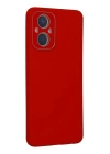 BFS  Oppo Reno 7 Lite Kılıf Lansman Glass Kapak - Kırmızı