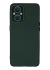 BFS  Oppo Reno 7 Lite Kılıf Lansman Glass Kapak - Koyu Yeşil