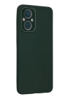 BFS  Oppo Reno 7 Lite Kılıf Lansman Glass Kapak - Koyu Yeşil