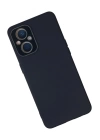 BFS  Oppo Reno 7 Lite Kılıf Lansman Glass Kapak - Lacivert