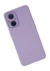 BFS  Oppo Reno 7 Lite Kılıf Lansman Glass Kapak - Lila