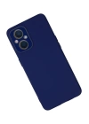 BFS  Oppo Reno 7 Lite Kılıf Lansman Glass Kapak - Sky Blue