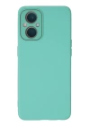 BFS  Oppo Reno 7 Lite Kılıf Lansman Glass Kapak - Turkuaz