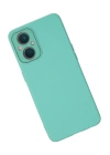 BFS  Oppo Reno 7 Lite Kılıf Lansman Glass Kapak - Turkuaz