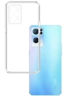 BFS  Oppo Reno 7 Lite Kılıf Lüx Şeffaf Silikon