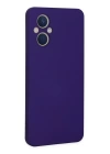 BFS  Oppo Reno 7 Lite Kılıf Nano içi Kadife Silikon - Mor