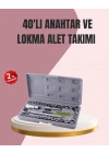 BFS Otomotiv ve Ev Kullanımı İçin 40 Parça Lokma Anahtar Seti Taşıma Çantalı