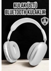 BFS P9 Plus Kablosuz Kulak Üstü Bluetooth Kulaklık Beyaz Yüksek Ses Kaliteli