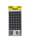BFS Pacific 6020 BL Yapışkanlı Keçe  20 mm X 20 mm Siyah