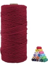BFS Pamuk Makrome 2 mm Bordo