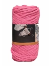 BFS Pamuk Makrome 4 mm İp Şeker Pembe