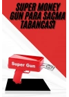 BFS Para Dolar Atma Makinası Super Money Gun Para Saçma Fırlatma Tabancası