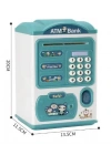 BFS Parmak İzi Okumalı Elektronik Şifreli Otomatik Kağıt Para Alan ATM Kumbara