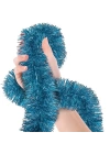 BFS     Parti İçin Sim Süs 2 Metre Uzunluk 6 cm Genişlik Açık Mavi Renk İthal