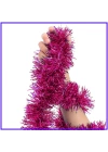 BFS   Parti İçin Sim Süs 2 Metre Uzunluk 6 cm Genişlik Fuşya Renk İthal