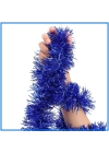 BFS     Parti İçin Sim Süs 2 Metre Uzunluk 6 cm Genişlik Mavi Renk İthal