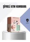 BFS Pembe Elektronik Şifreli Otomatik Para Çeken ATM Kumbarası