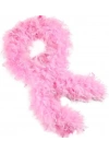 BFS  Pembe Renk Kabarık Kalın Otriş Boa Tüy 6 cm Genişlik 180-200 cm Uzunluk