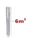BFS  Pencereli Halı Hurcu Toz geçirmez Sağlam Dayanıklı Hurç Organizer 4m²