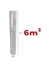 BFS  Pencereli Halı Hurcu Toz geçirmez Sağlam Dayanıklı Hurç Organizer 4m²