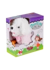 BFS   PFT-B025 Yürüyen Tasmalı Peluş Köpek