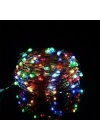 BFS  Pilli Renkli Peri Led Işık Dekoratif Aydınlatma 5 Metre RGB Led