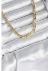 BFS Pirinç Gold Renk 60 cm Zincir Kadın Kolye
