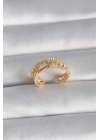 BFS Pirinç Gold Renk Kadın Yüzük