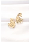 BFS Pirinç Gold Renk Küpe
