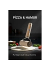 BFS Pizza Merdanesi - Profesyonel Ahşap Saplı  Hamur Açma Merdanesi -