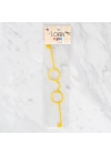 BFS  Plastik Amigurumi Gözlük Sarı
