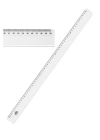 BFS Plastik Cetvel 50 cm
