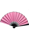 BFS Plastik Kumaş Yelpaze 12li Pembe