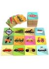 BFS   Playwood Ahşap Hafıza Kartları Taşıtlar