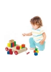 BFS   PlayWood Ahşap Renkli Küp Bloklu Araba 312