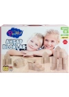 BFS  Playwood Kutuda Ahşap Renkli Bloklar 60 Parça