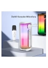 BFS Pluse 5 Mikrofonlu RGB Kablosuz Hoparlör - Beyaz