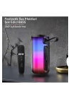 BFS Pluse 5 Mikrofonlu RGB Kablosuz Hoparlör - Beyaz