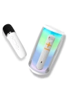 BFS Pluse 6 Mikrofonlu RGB Kablosuz Hoparlör - Beyaz