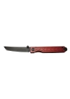 BFS Pocket Samurai 7425 Rd Kırmızı Kamp / Outdoor Çakı 18cm - Manuel, Kemerlikli, Kutulu