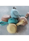 BFS    Pod Silikon Emzik Kutusu Aqua Green