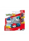 BFS  POK 95283-Q Pokemon Clip n Go Pokeball Kemer ve Figür Seti