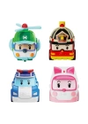 BFS   POLI MRT-760 Robocar Poli Mini Kasabanın Kurtarma Araçları 4lü Set