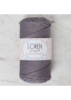BFS  Polyester Soft Macrame Gri El Örgü İpi - LM050 - 34448