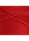 BFS  Polyester Soft Macrame Kırmızı El Örgü İpi - LM019 - 34432
