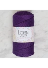 BFS  Polyester Soft Macrame Koyu Mor El Örgü İpi - LM037 - 34442