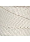 BFS  Polyester Soft Macrame Krem El Örgü İpi - LM003 - 34427