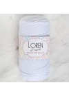 BFS  Polyester Soft Macrame Optik Beyaz El Örgü İpi - LM001 - 34426